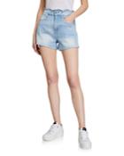 Scallop-edge Denim