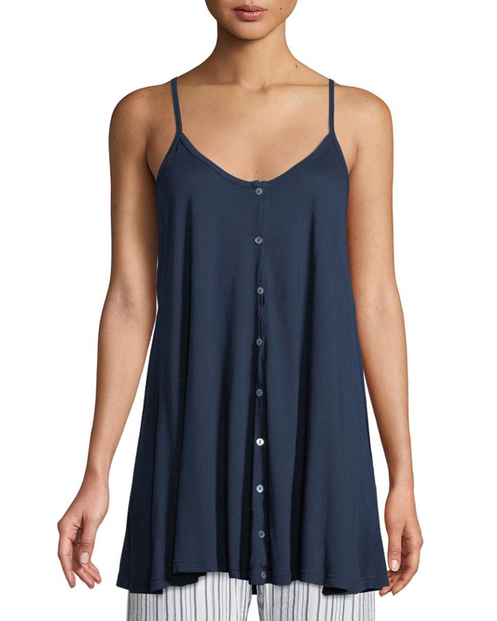 Stretch-knit Cami Tunic