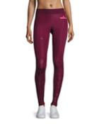 Training Recovery Compression Tights/leggings, Cherry Wood