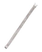18k White Gold Multi-row Diamond Tennis Bracelet,