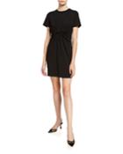 High Twist Jersey Knotted Dress