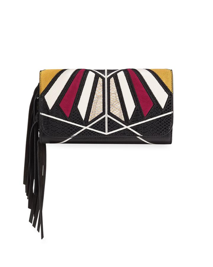 Talia Colorblock Wallet On A