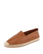 Leather Espadrille