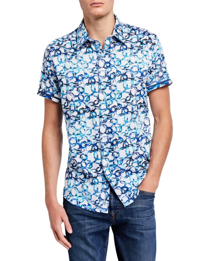 Men's Classic-fit Greenpine Short-sleeve