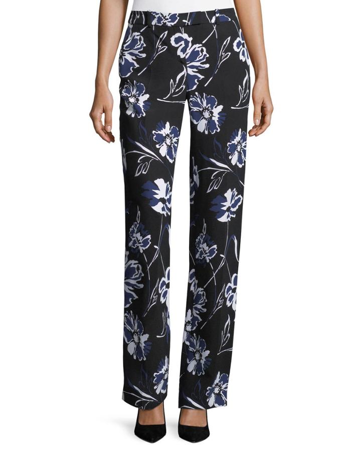 Straight-leg Trousers