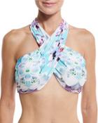 Bocas Convertible Halter/bandeau Swim Top, Cartagena Floral