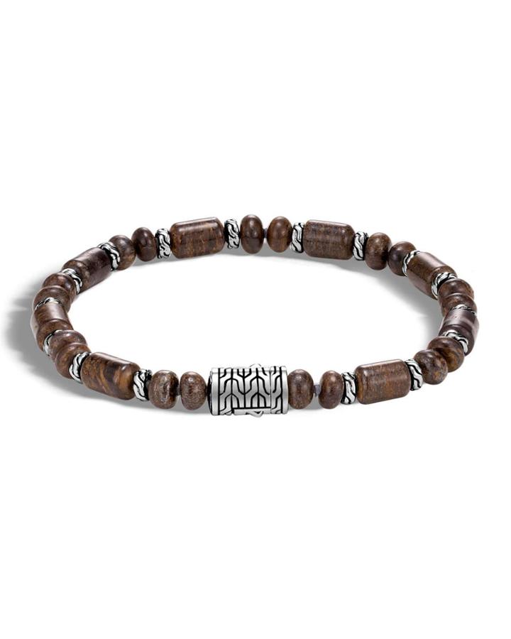 Men's Batu Bronzite Bead Bracelet