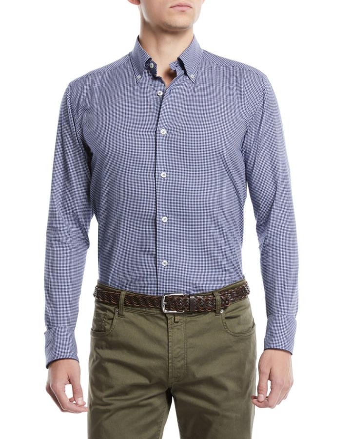 Men's Micro-plaid
