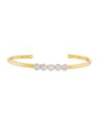 Delicate Pave Cuff Br In