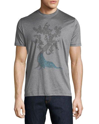 Short-sleeve Graphic Jersey Tee