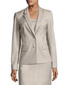Kathy Two-button Jacket, Gray