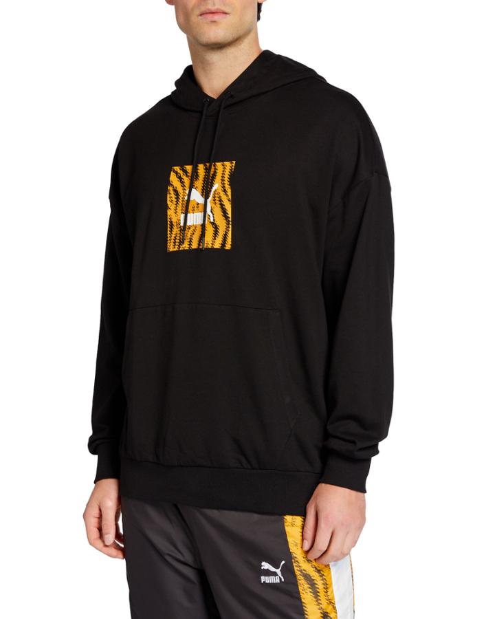 Men's Wild Pack Animal-print Hoodie