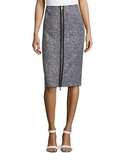 Zip-slit Tweed