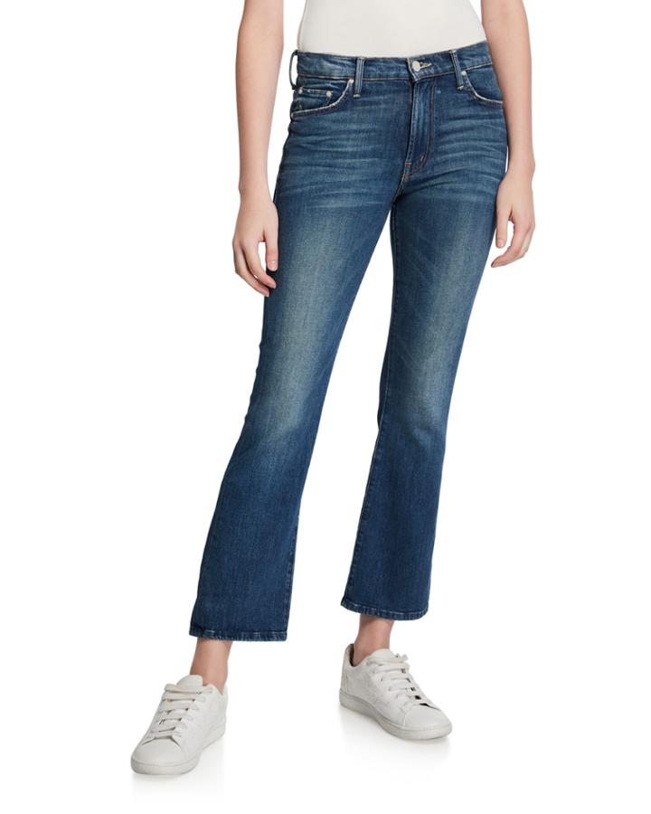 The Tripper Cropped Boot-cut Jeans