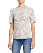 Kamea Floral Jersey Tee