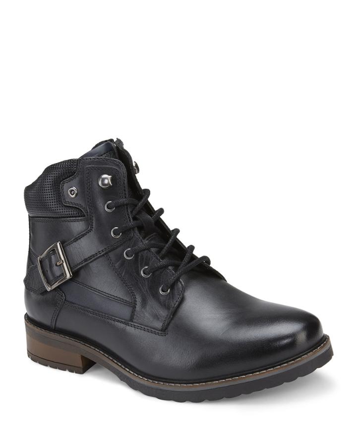 Men's Ardan Leather Buckle Boots