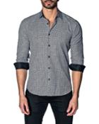 Men's Semi-fitted Houndstooth Print