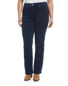 Slimming-silhouette Boot-cut Jeans