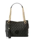 Luisa D Sauvage Quilted Leather Tote Bag