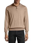 Cashmere-blend Polo