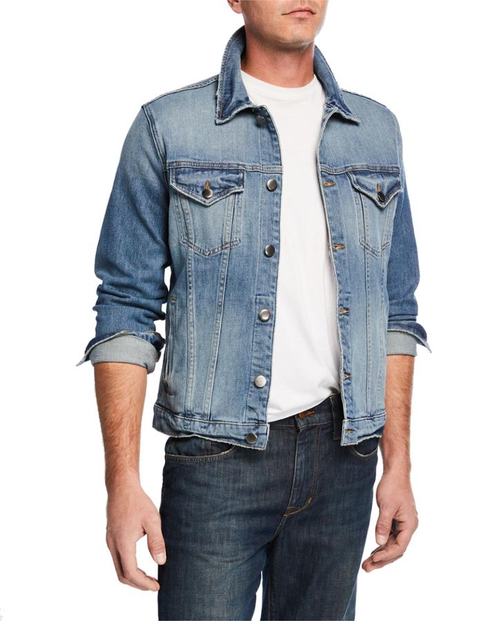 Men's L 'homme Distressed Jacket