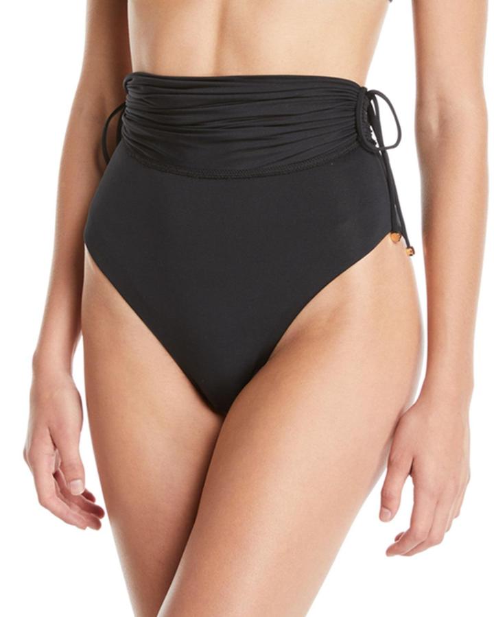 High-waist Drawstring Bikini