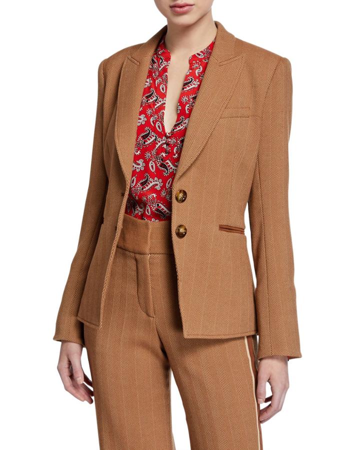 Hudson Herringbone Dickey Jacket