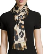Cheetah-print Oblong