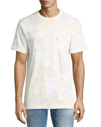 Maxwell Camo Short-sleeve Tee, Angora