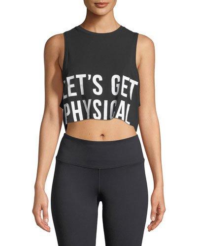 Let's Get Physical Crop Tank