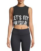 Let's Get Physical Crop Tank