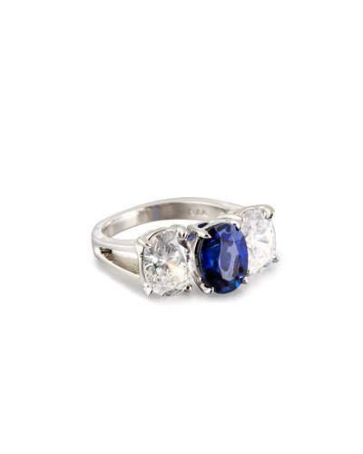 3-stone Cz & Synthetic