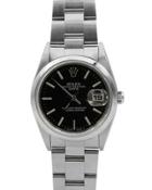 Pre-owned 26mm Datejust Oyster Bracelet Watch, Black