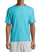 Kinetic Mesh-panel Short-sleeve Tee