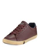 Dan Perforated Leather
