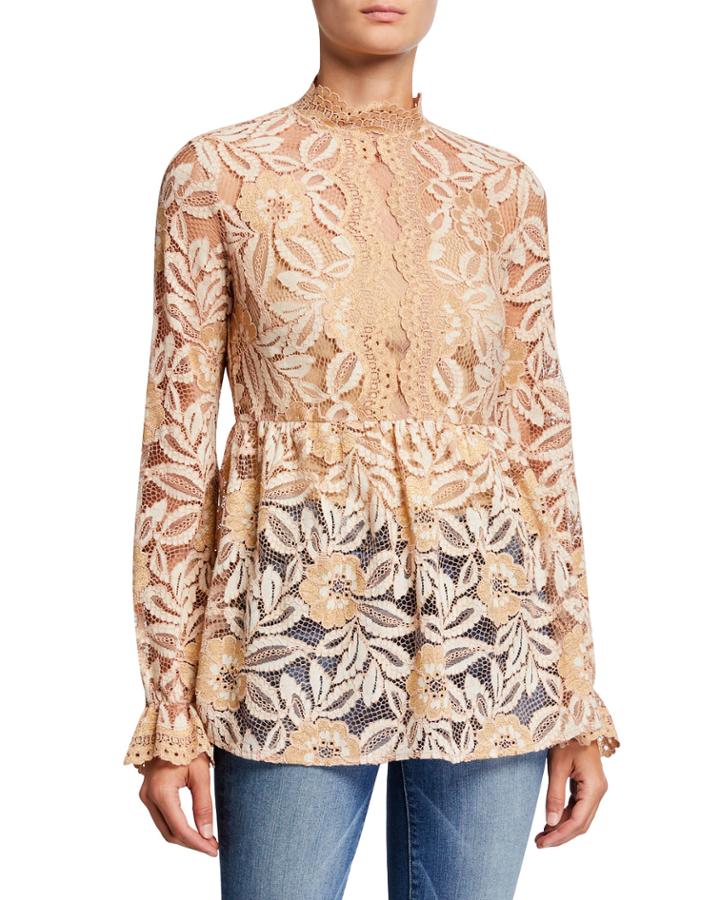 Glitter Scalloped