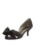 Alera Low Peep-toe Pump, Black