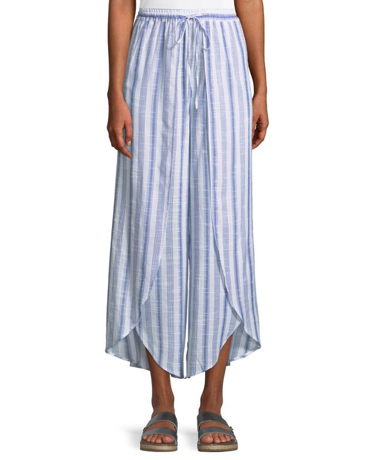 Wide-leg Tulip-hem