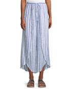 Wide-leg Tulip-hem