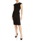 Ladder-stitch Scallop-neck