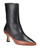 Bente Leather Ankle Boots