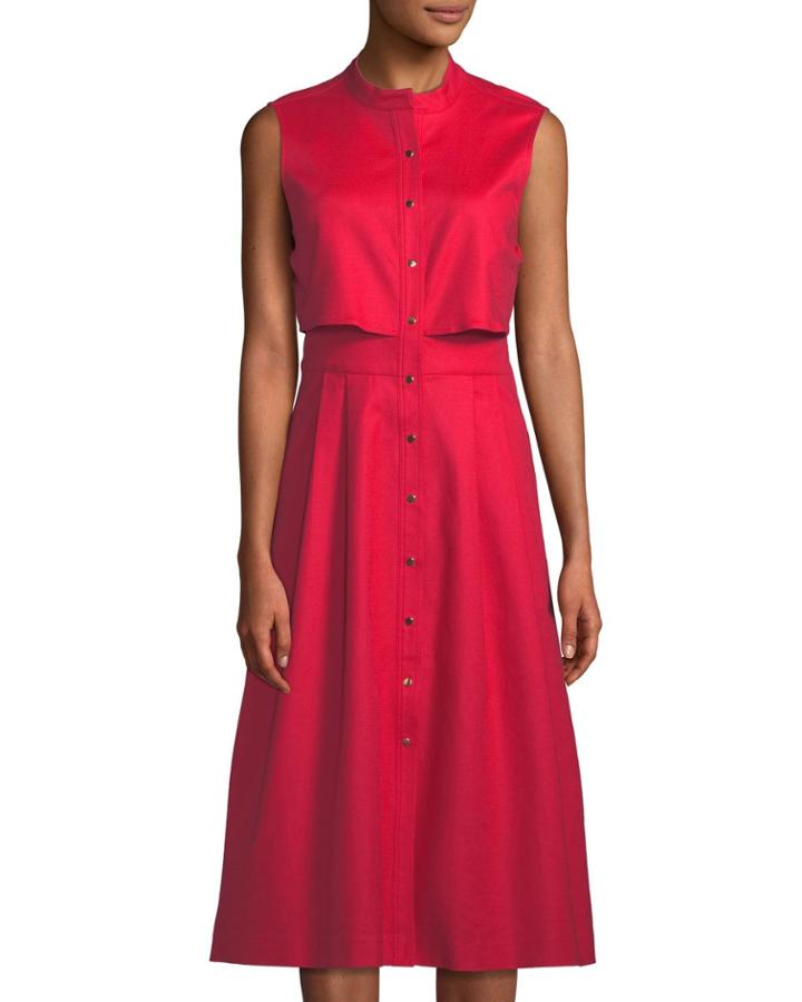 Rooney Button-front Popover