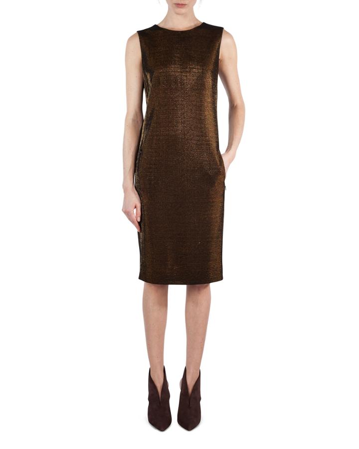 Sleeveless Metallic Jersey