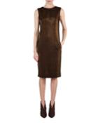 Sleeveless Metallic Jersey