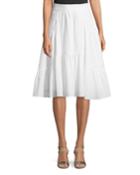 Seamed A-line Cotton