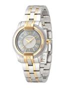 34mm Madelene Two-tone Bracelet Watch,