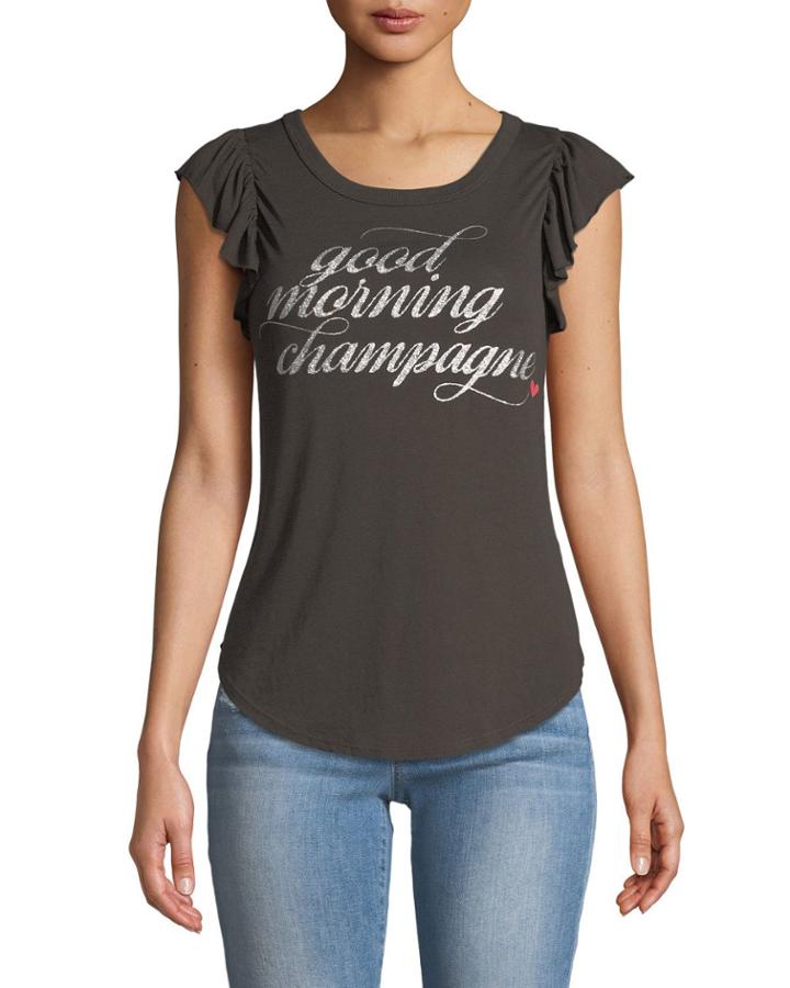 Morning Champs Ruffle-sleeve