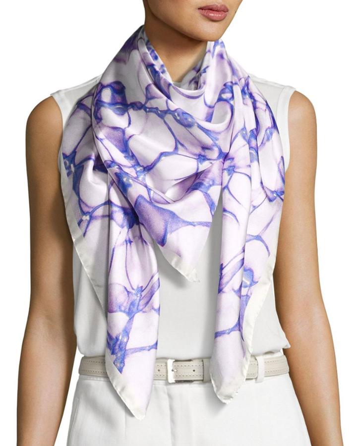 Silk Satin Square Water