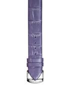 Purple Metallic Alligator-print