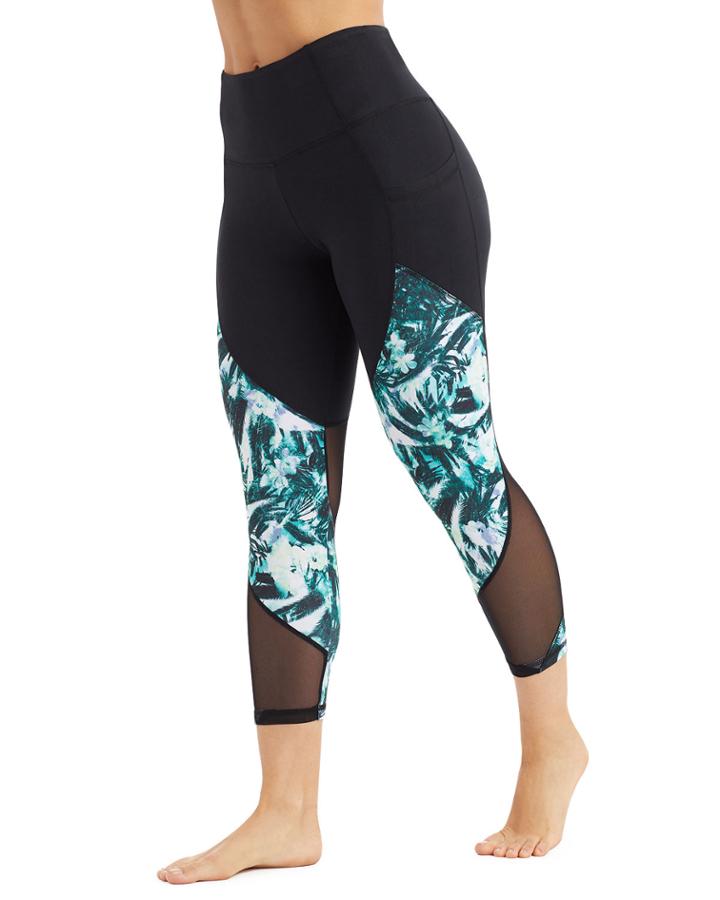 Nola Mesh-calf Capri